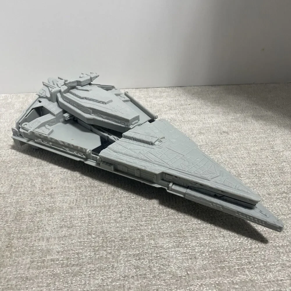 Star Wars The Force Awakens Micro Machines First Order Star Destroyer Incomplete
